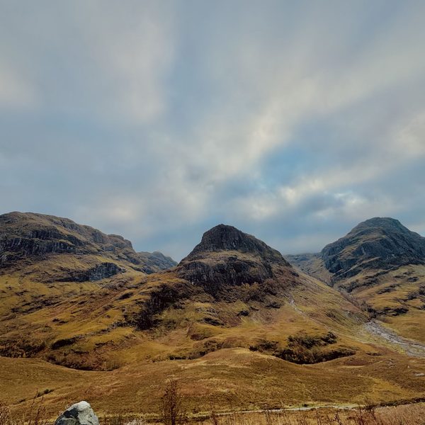 As Three Sisters, em Glencoe, nas Highlands da Escócia